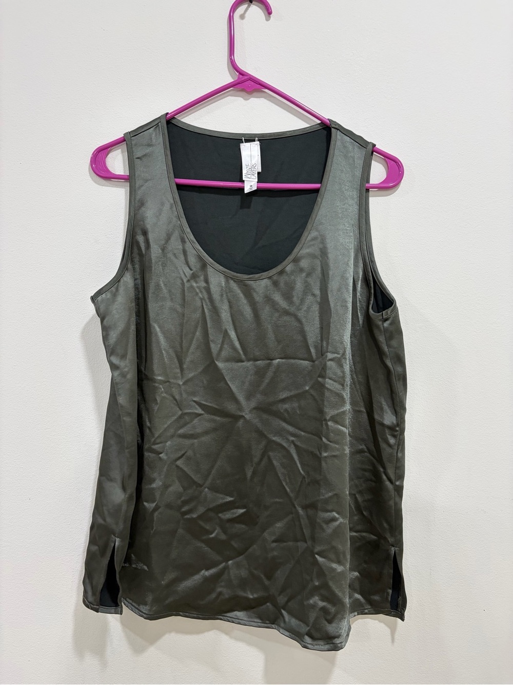 Sleeveless Slate Grey Women’s Tank Top